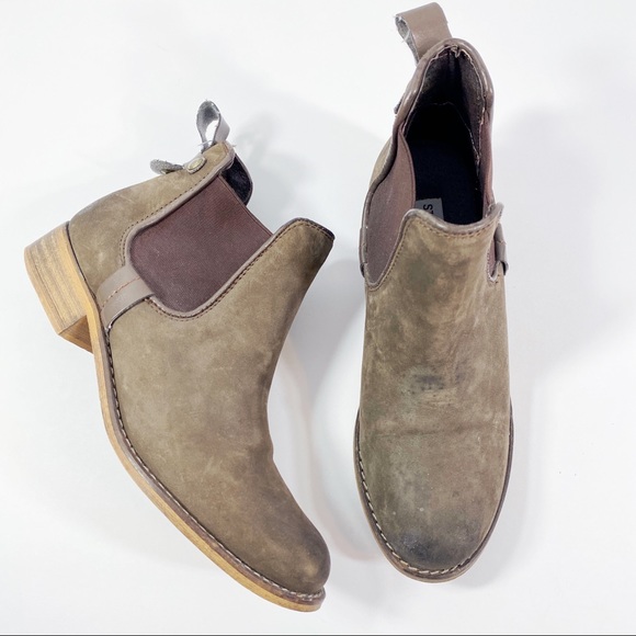 Steve Madden Shoes - Steve Madden gilte Chelsea brown boots